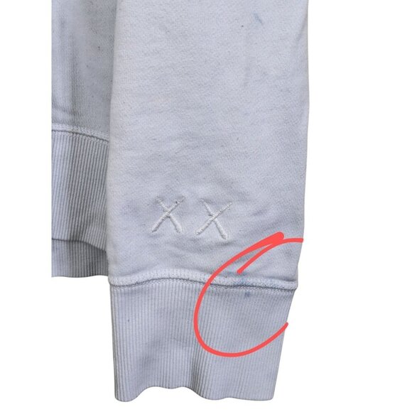 KAWS x Peanuts UT Uniqlo Snoopy Hoodie Sweatshirt Adult Size Medium White Unisex - Picture 7 of 8